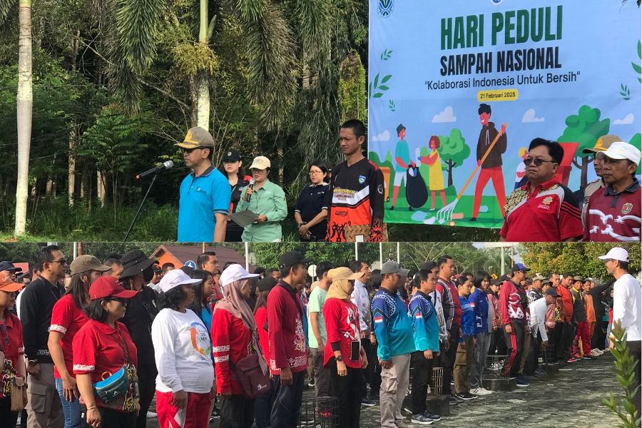 Peringati HPSN 2025, Pemkab Katingan Gelar Aksi Bersih-bersih