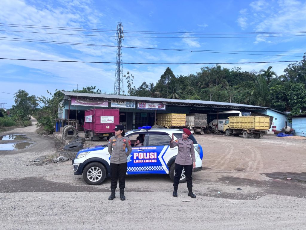 patroli polwan polres gumas