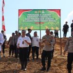 Polres Gumas Tanam Jagung Serentak di 9 Hektar Lahan Dukung Ketahanan Pangan