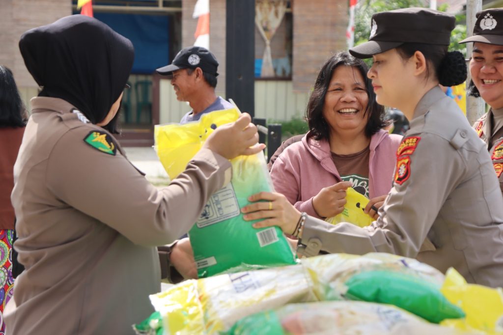 GERAKAN PANGAN MURAH POLRES GUMAS