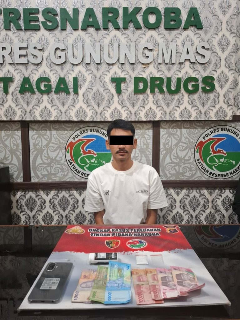 Simpan Sabu di Botol Permen, Pria Asal Tewah Dibekuk Satresnarkoba