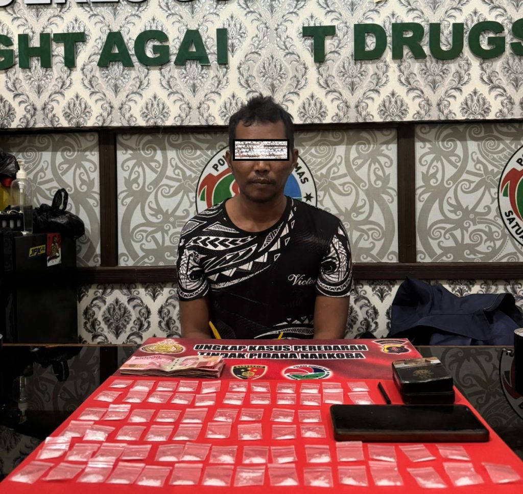 69 Paket Sabu Siap Edar