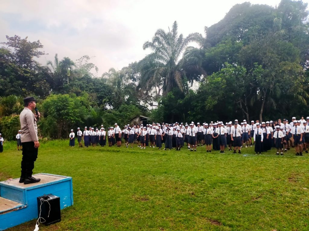 Bhabinkamtibmas Ingatkan Siswa Jauhi Balap Liar