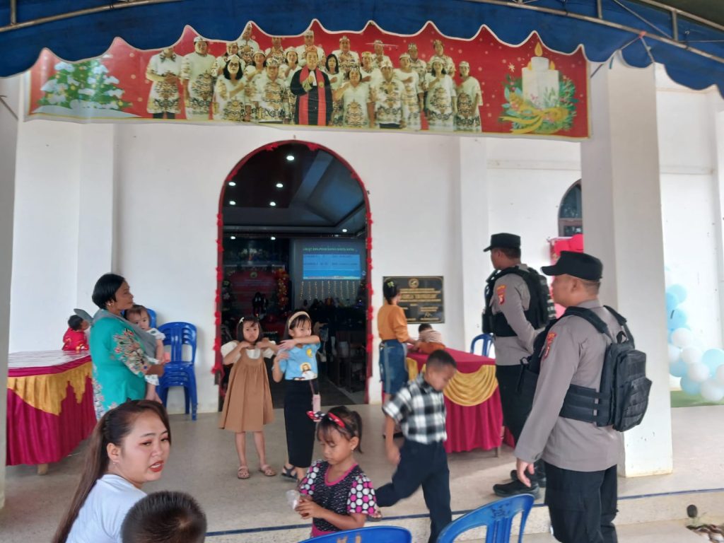 Ibadah di Gereja Bukit Sion Berlangsung Aman