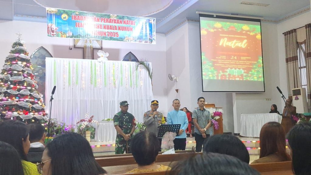 Kapolres Gumas Sampaikan Pesan Kamtibmas