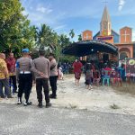 Polsek Tewah Tingkatkan Pengamanan Ibadah Natal di Gereja Pandohop