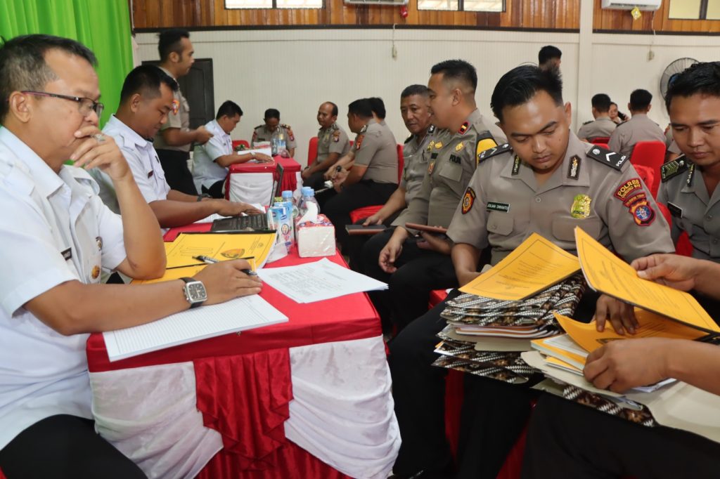 Audit Kinerja Itwasda Polda Kalteng