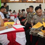 Polres Gunung Mas Terima Audit Kinerja Itwasda Polda Kalteng Tahap I TA 2026