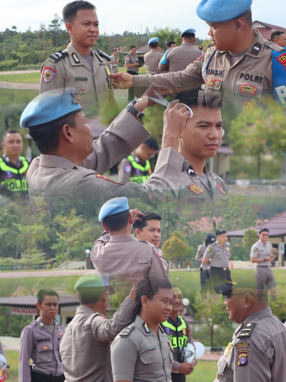 Polres Gunung Mas Gelar Gaktibplin