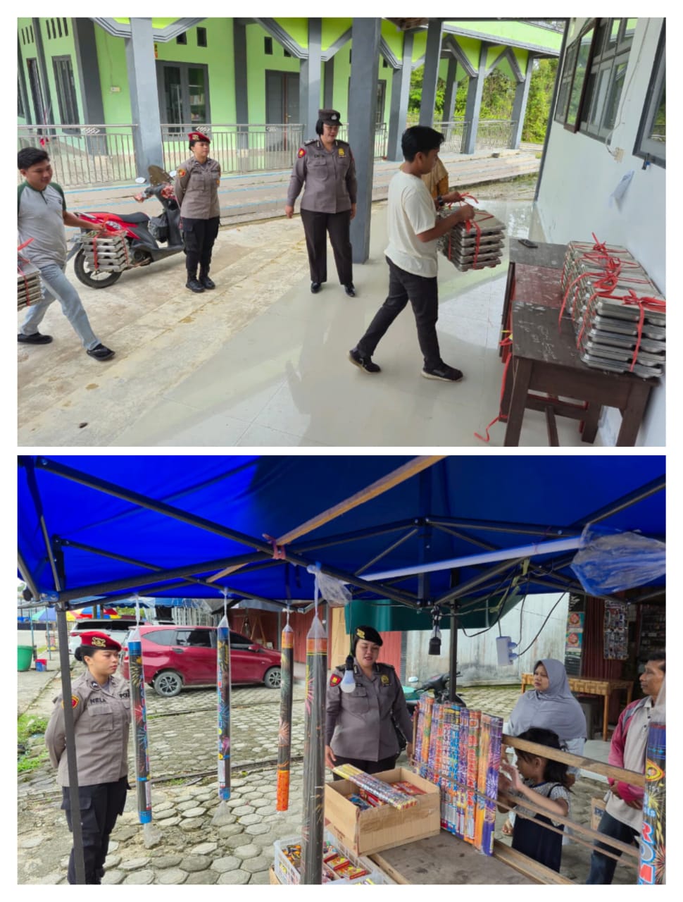 pengawalan distribusi Makan Bergizi