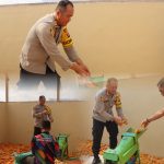 Polres Gunung Mas Cek Sarana Pascapanen Jagung Hibrida