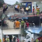 Patroli Dialogis Polres Gunung Mas Sasar Bank dan Pasar, Jaga Aktivitas Warga Tetap Aman
