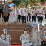 Polres Gunung Mas Jalani Pemeriksaan Senjata dan Disiplin Personel oleh Bidpropam Polda Kalteng